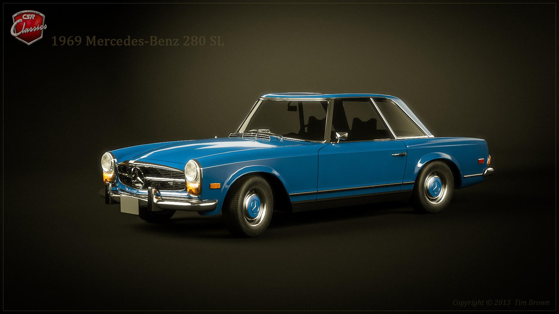 1920x1080 Tim Brown Mercedes Benz 280 SL