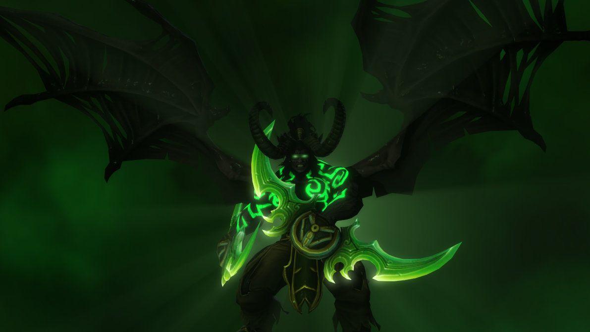 1191x670 World Of Warcraft Demon Hunter Wallpaper