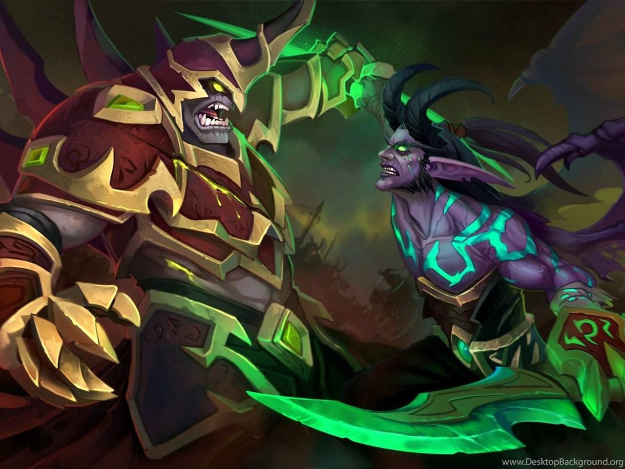 1280x960 Wallpaper Demon Hunter World Of Warcraft Legion HD Desktop Background