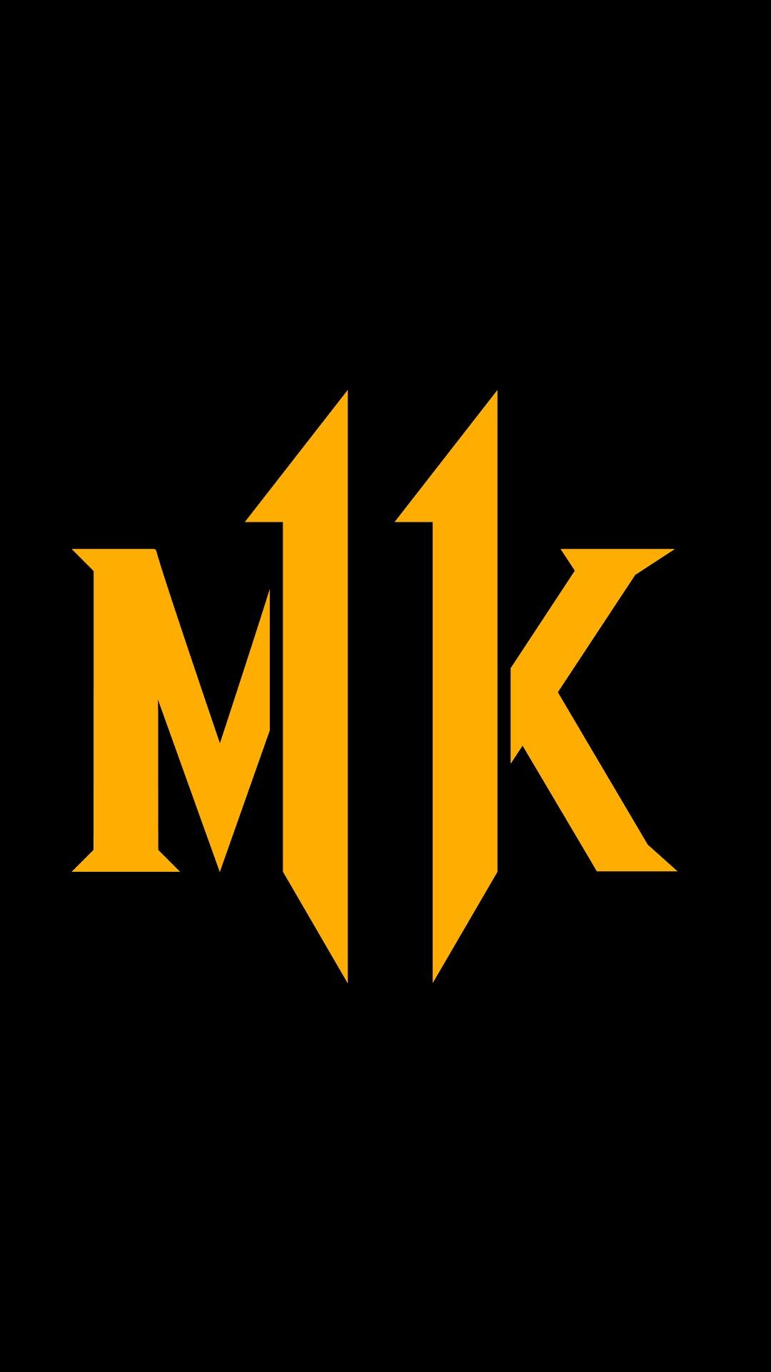 1080x1920 Mortal Kombat 11 Logo 8K Wallpaper