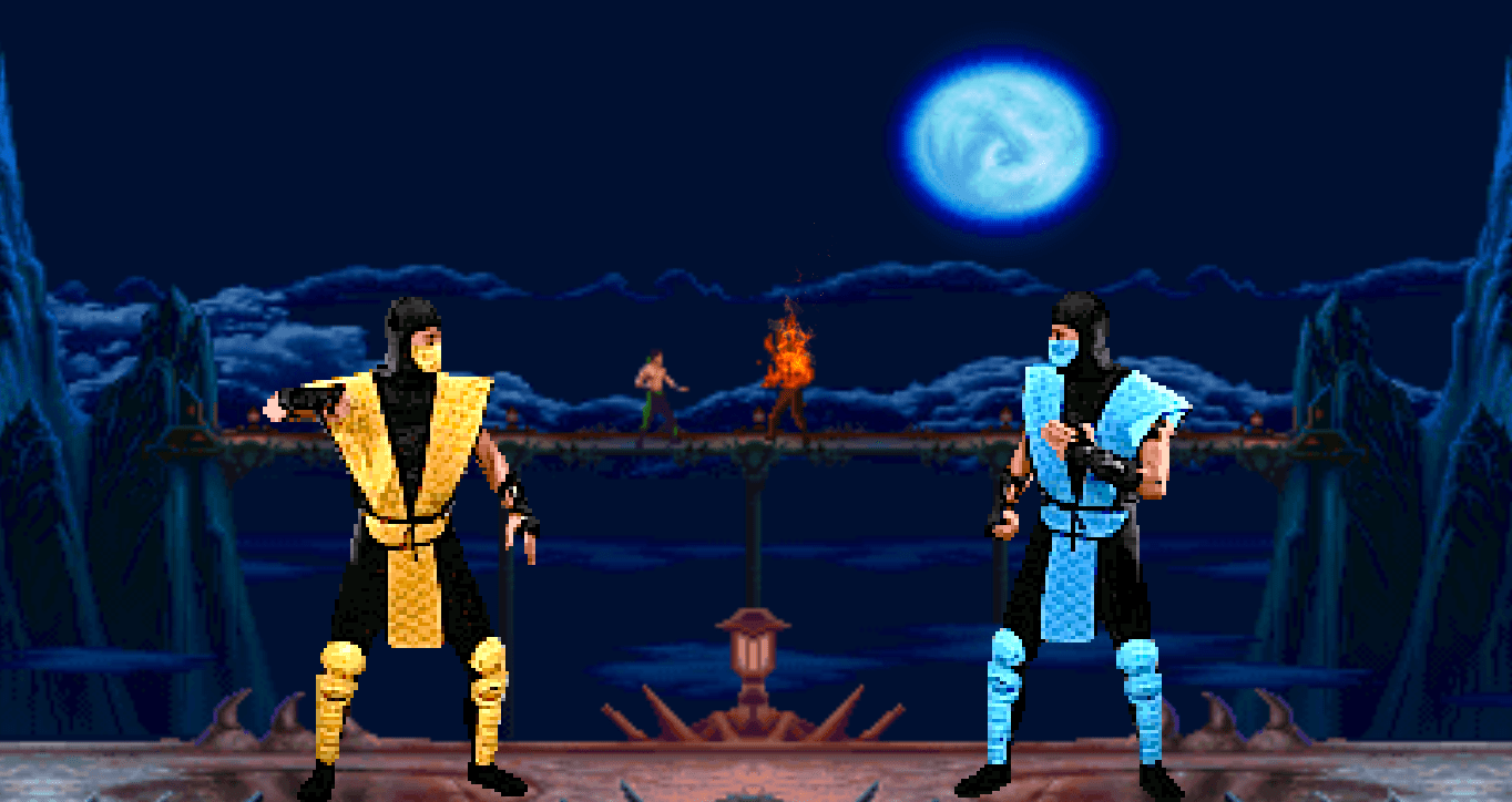 1364x724 Mortal Kombat II Wallpaper