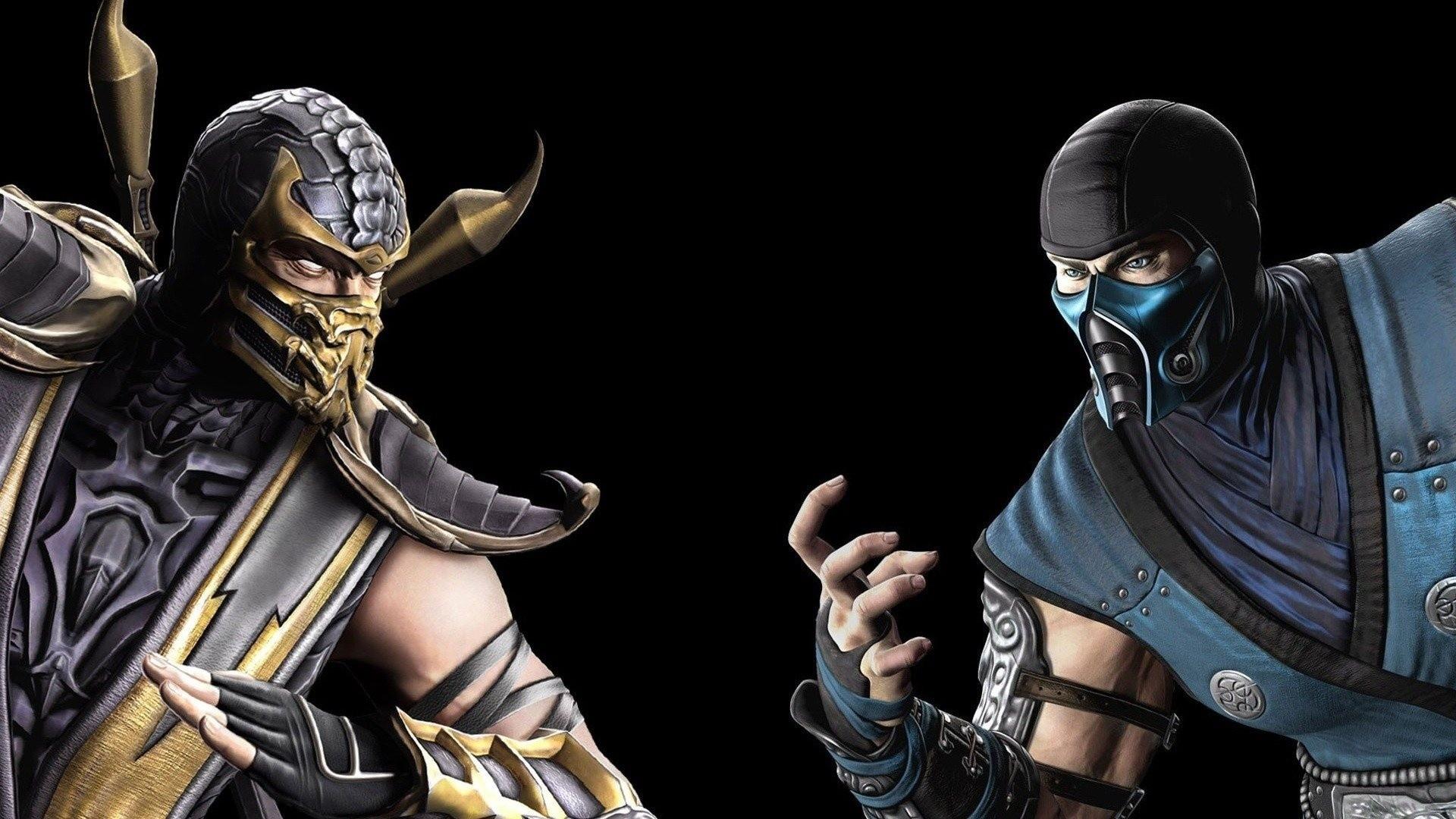 1920x1080 video games legend versus scorpion mortal kombat characters warriors subzero 1920x1080 wallpaper