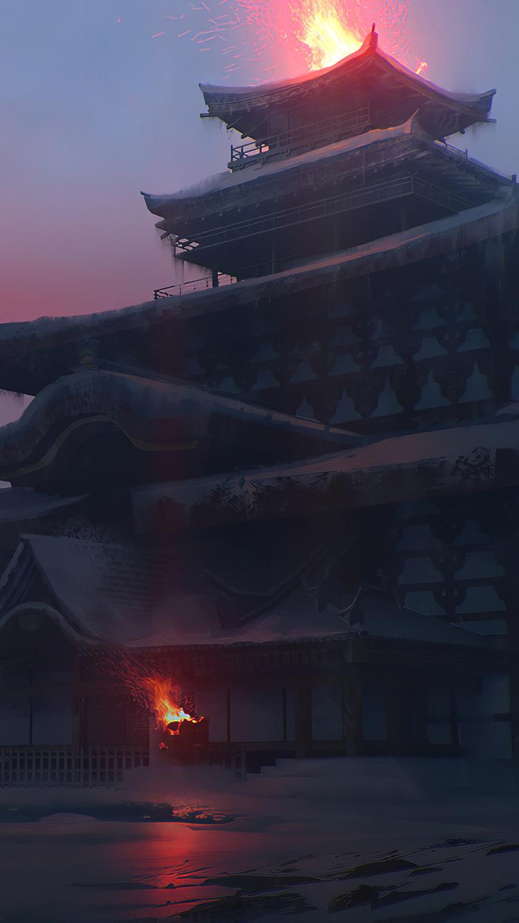 750x1334 Japan Temple 4k iPhone iPhone 6S, iPhone 7 HD 4k Wallpaper, Image, Background, Photo and Picture