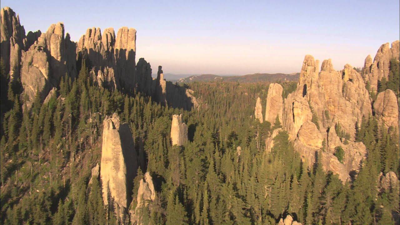 1280x720 The Landscapes of South Dakota: Pink Rocks