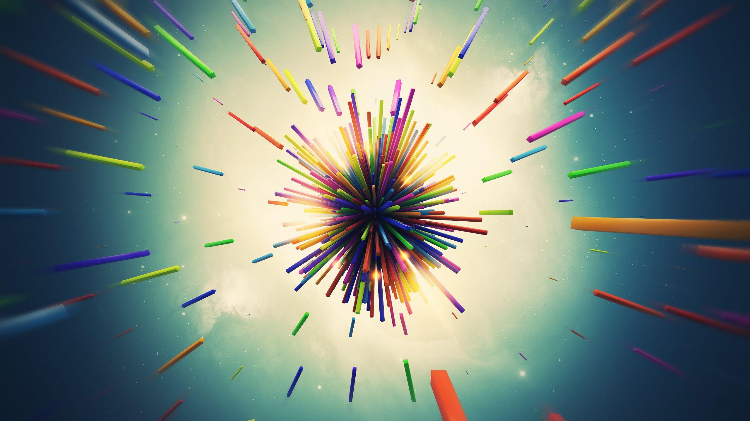 rainbow explosion experiment