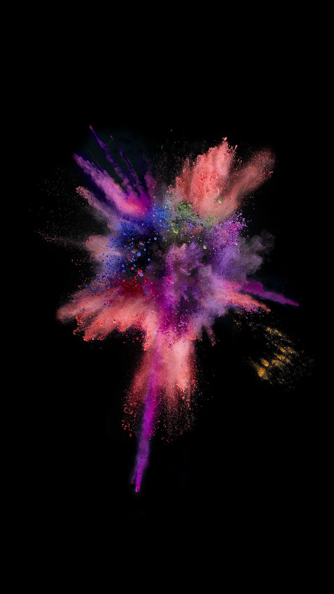 Color Explosion iPhone Wallpapers - Top Free Color Explosion iPhone  Backgrounds - WallpaperAccess