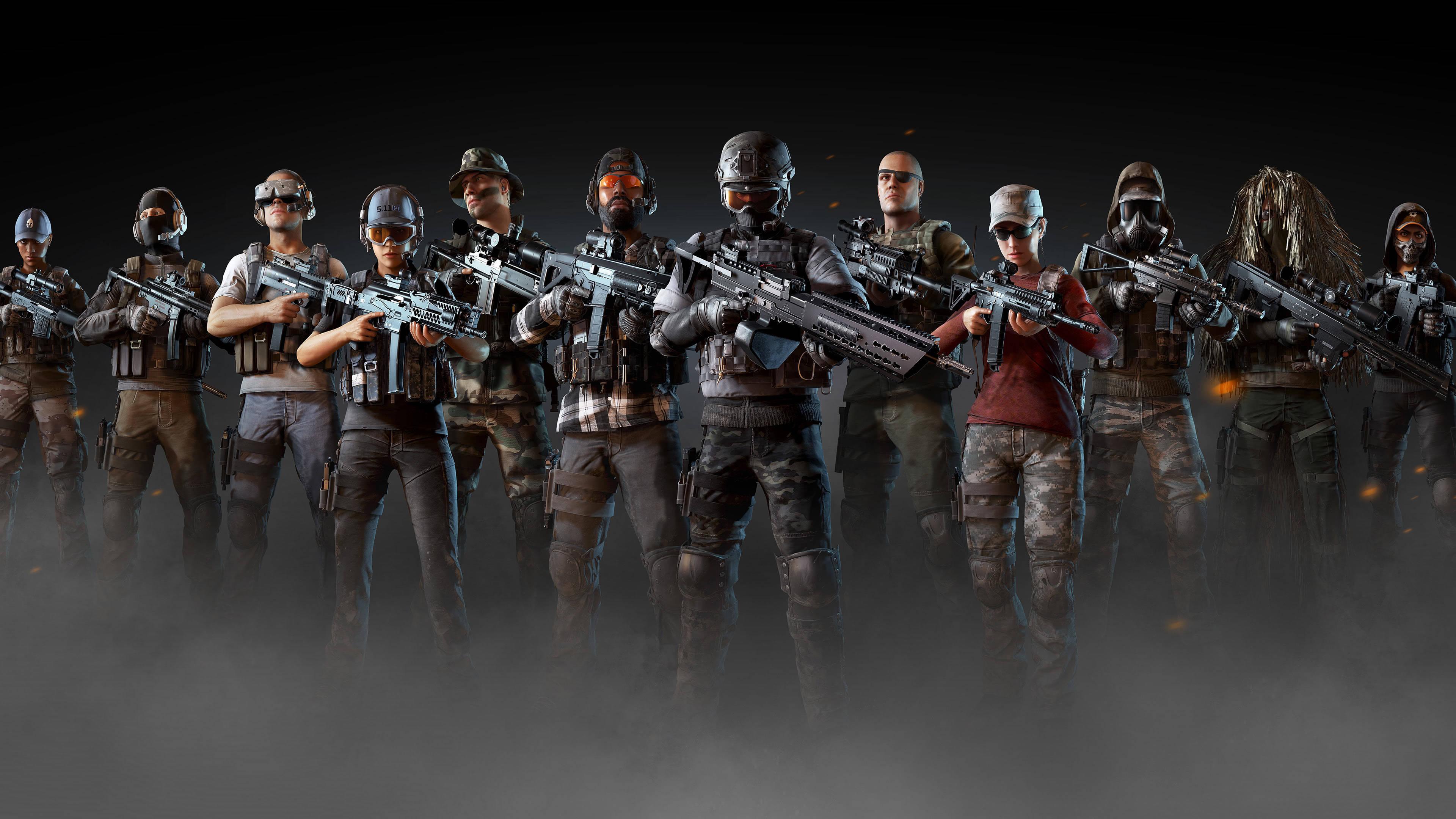 3840x2160 Tom Clancys Ghost Recon Wildlands Ghost War DLC Characters UHD 4K Wallpaper