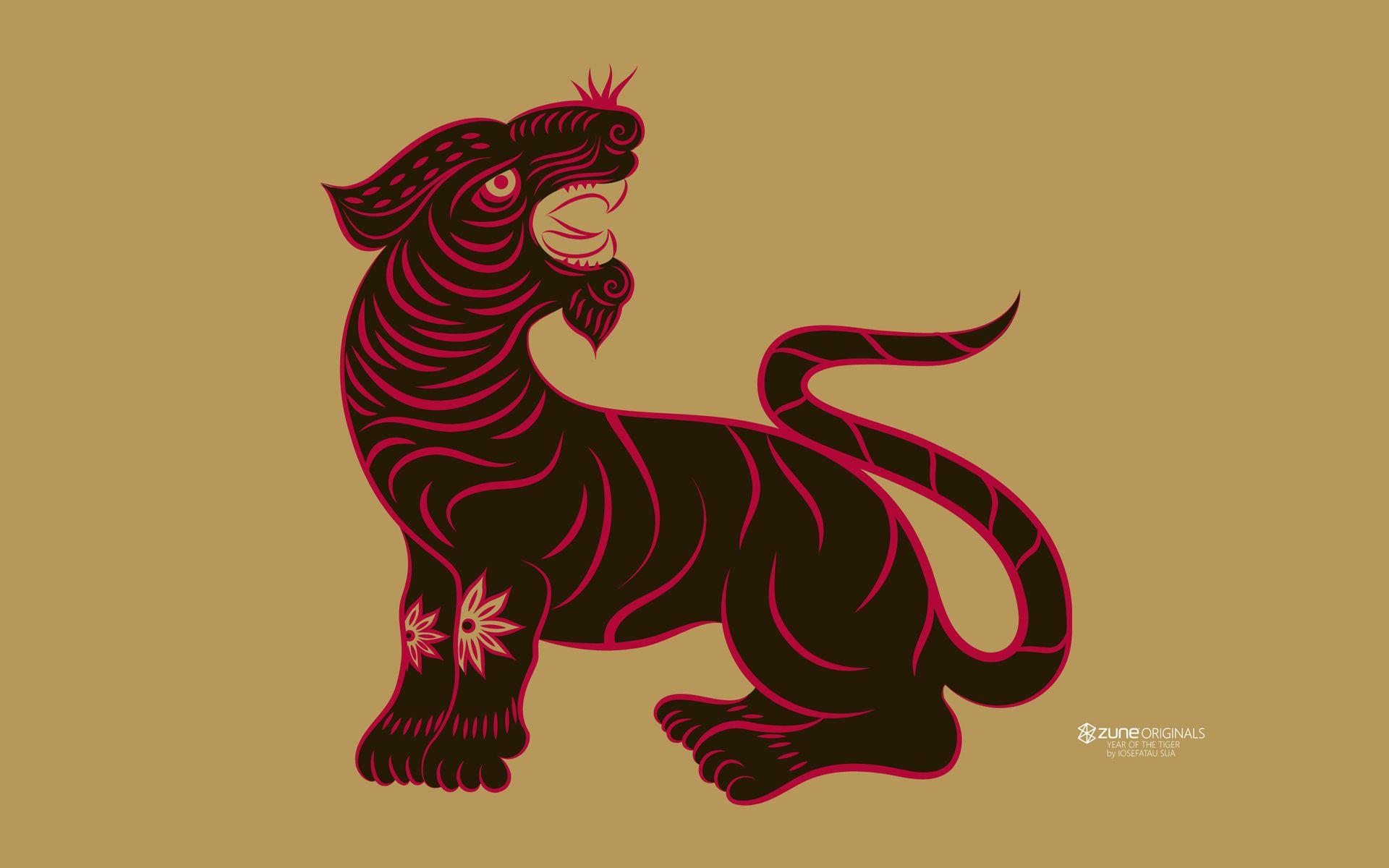 1920x1200 Chinese Zodiac Wallpaper: year of the Tiger. Year of the tiger, Zodiac, Chinese zodiac