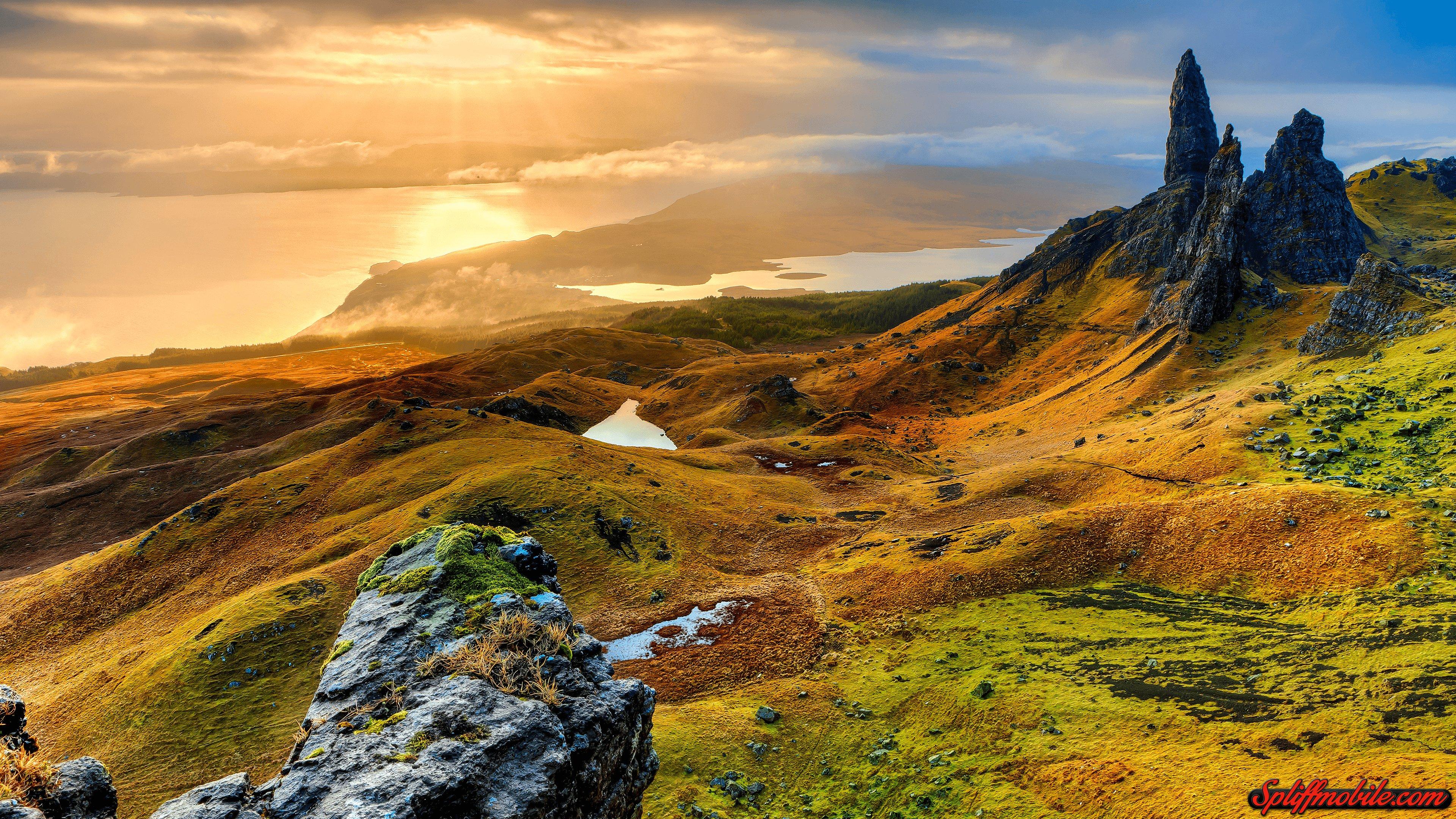 3840x2160 Scotland Nature Desktop Wallpaper 93190