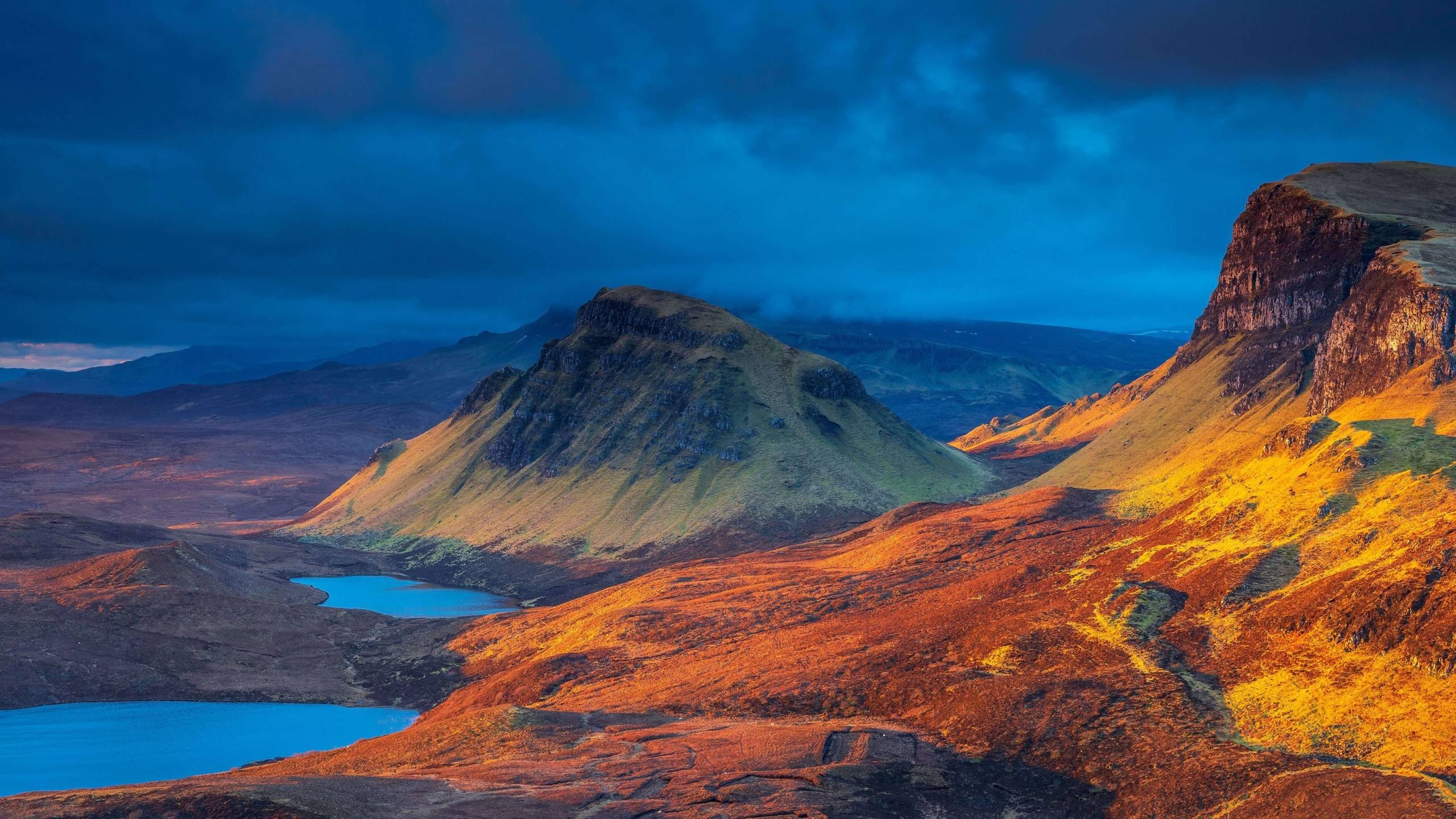 2560x1440 Scotland Beautiful Mountains Lake 1440P Resolution Wallpaper, HD Nature 4K Wallpaper, Image, Photo and Background