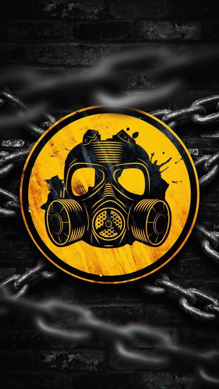 700x1244 iPhone Wallpaper for iPhone iPhone 11 and iPhone X : iPhone Wallpaper. Gas mask art, Skull wallpaper, Graffiti wallpaper