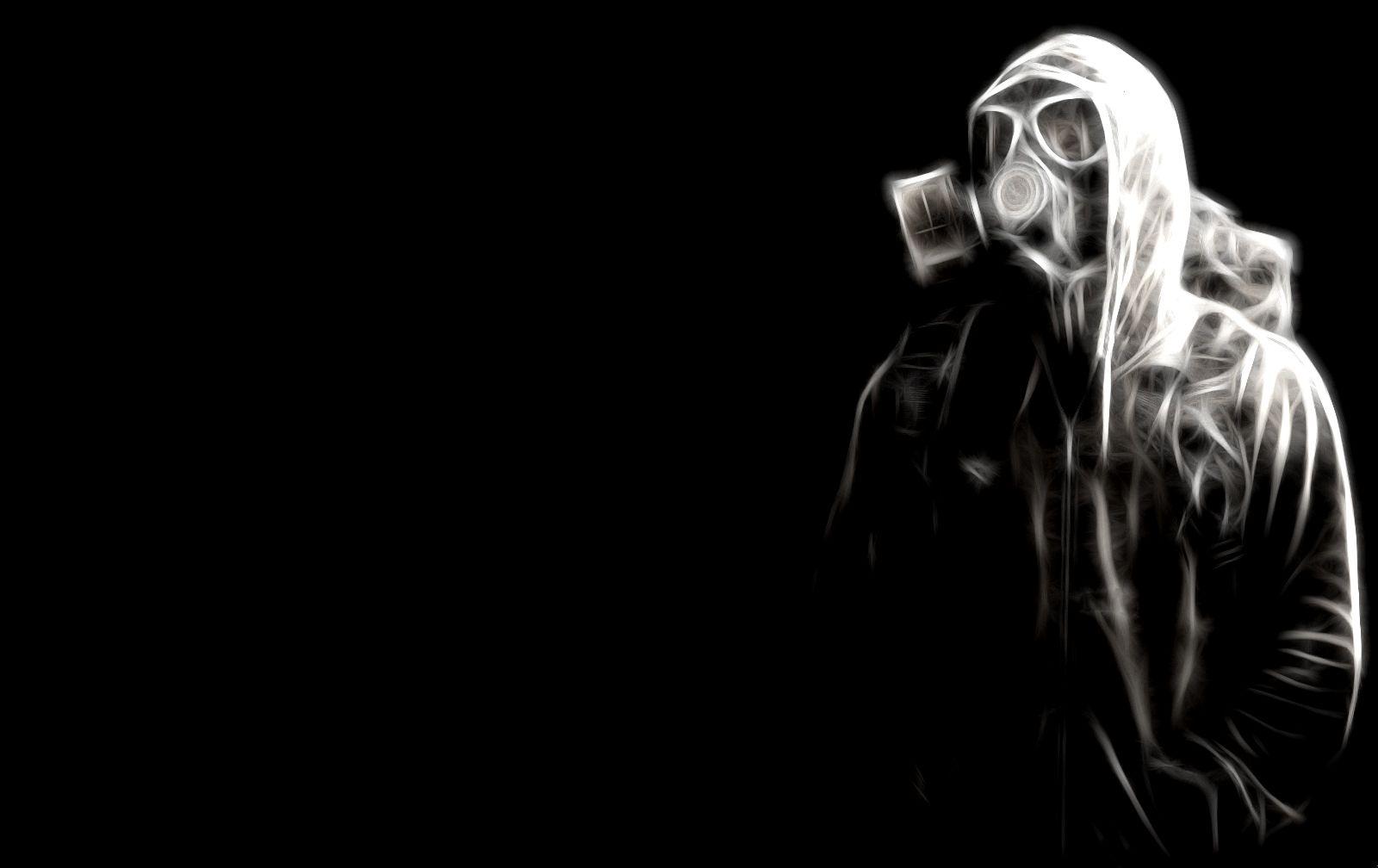 1600x1008 Gas Mask Background HD Wallpaper 52820