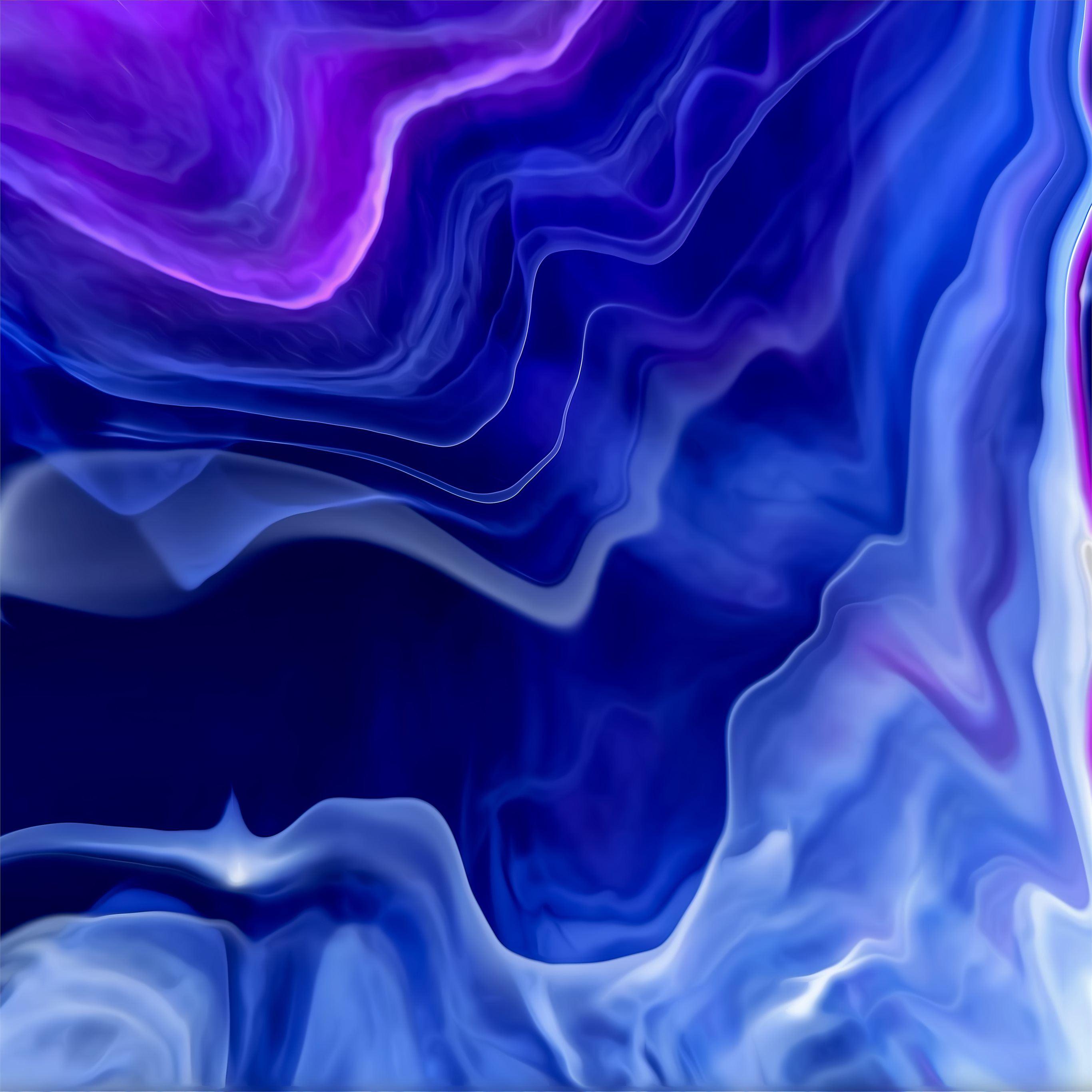 2732x2732 gas flow abstract 8k iPad Pro Wallpaper Free Download