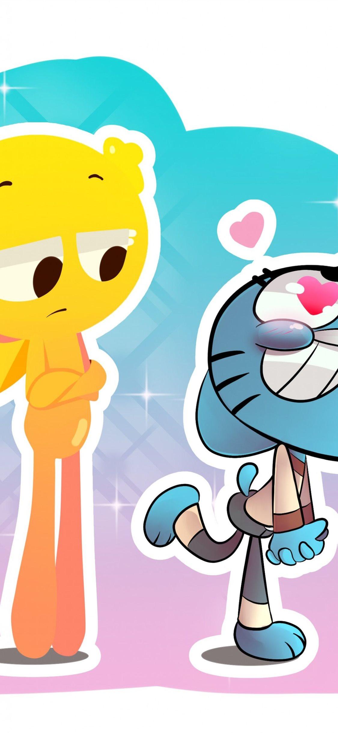1125x2436 The Amazing World Of Gumball Top Free The Amazing. iPhone Wallpaper Free Download