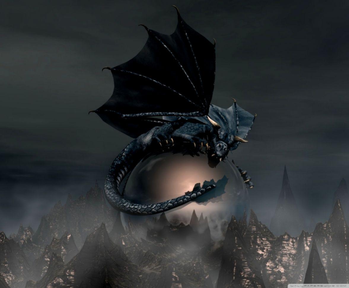 1177x972 Black Dragon ❤ 4k HD Desktop Wallpaper For 4k Ultra Wallpaper HD