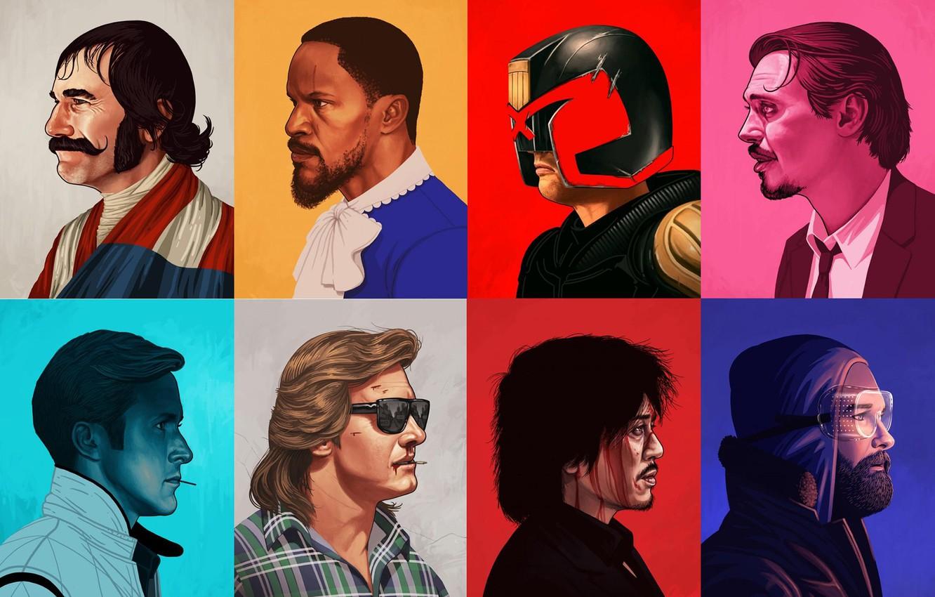 1332x850 Photo Wallpaper Reservoir Dogs, The Thing, Portraits, Pink Reservoir Dogs Art