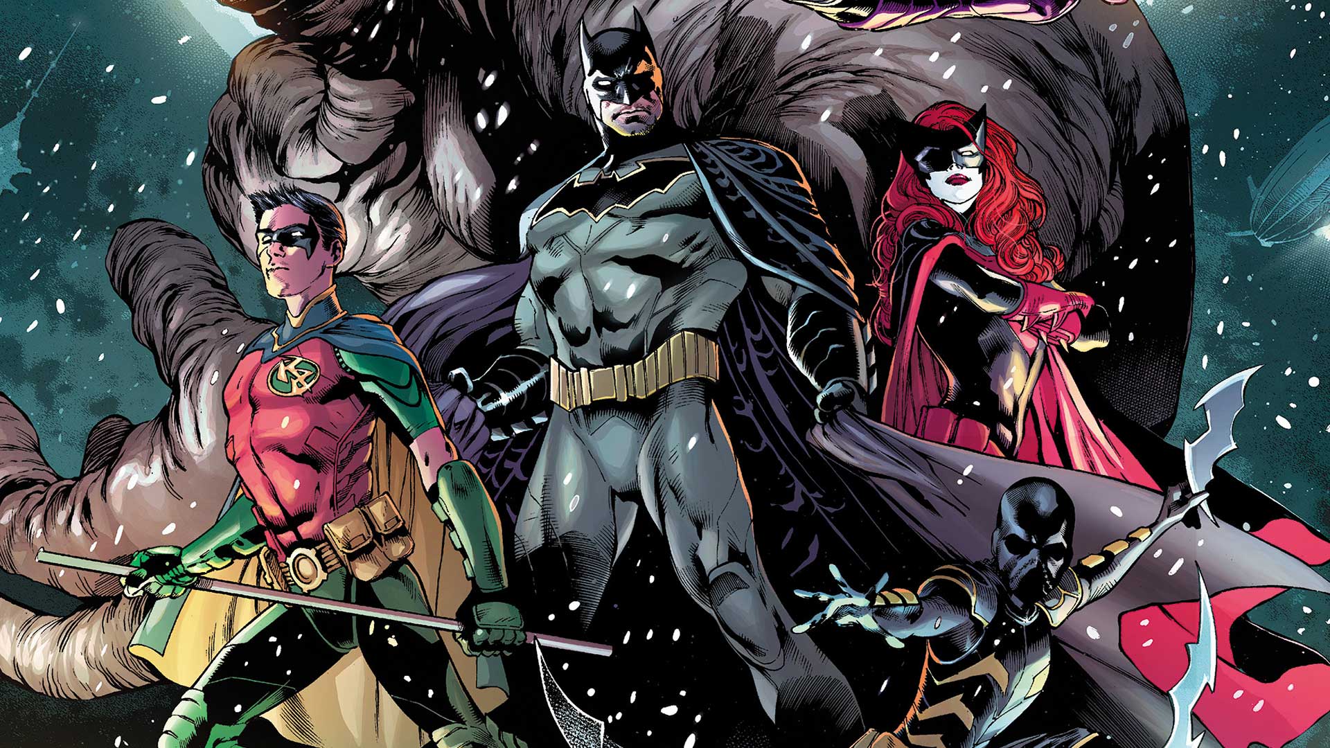 1920x1080 Download Batwoman Robin DC Comics