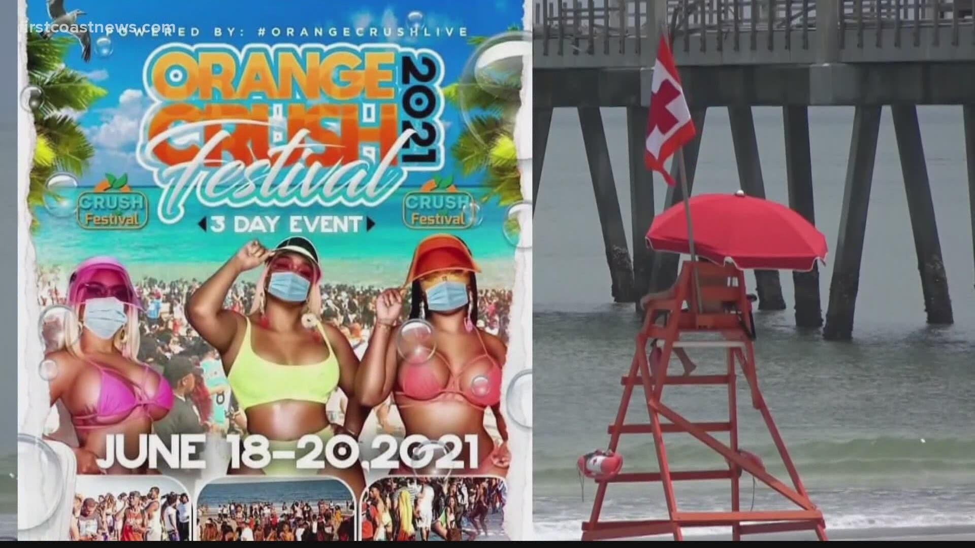 1920x1080 Orange Crush preparations underway at Jax Beaches