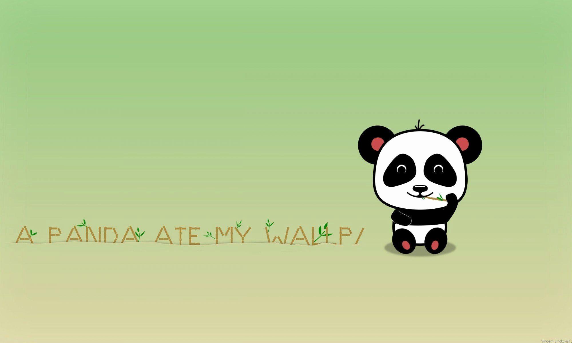 2000x1200 Cute Panda Animated Beautiful Animated Cute Panda Wallpaper