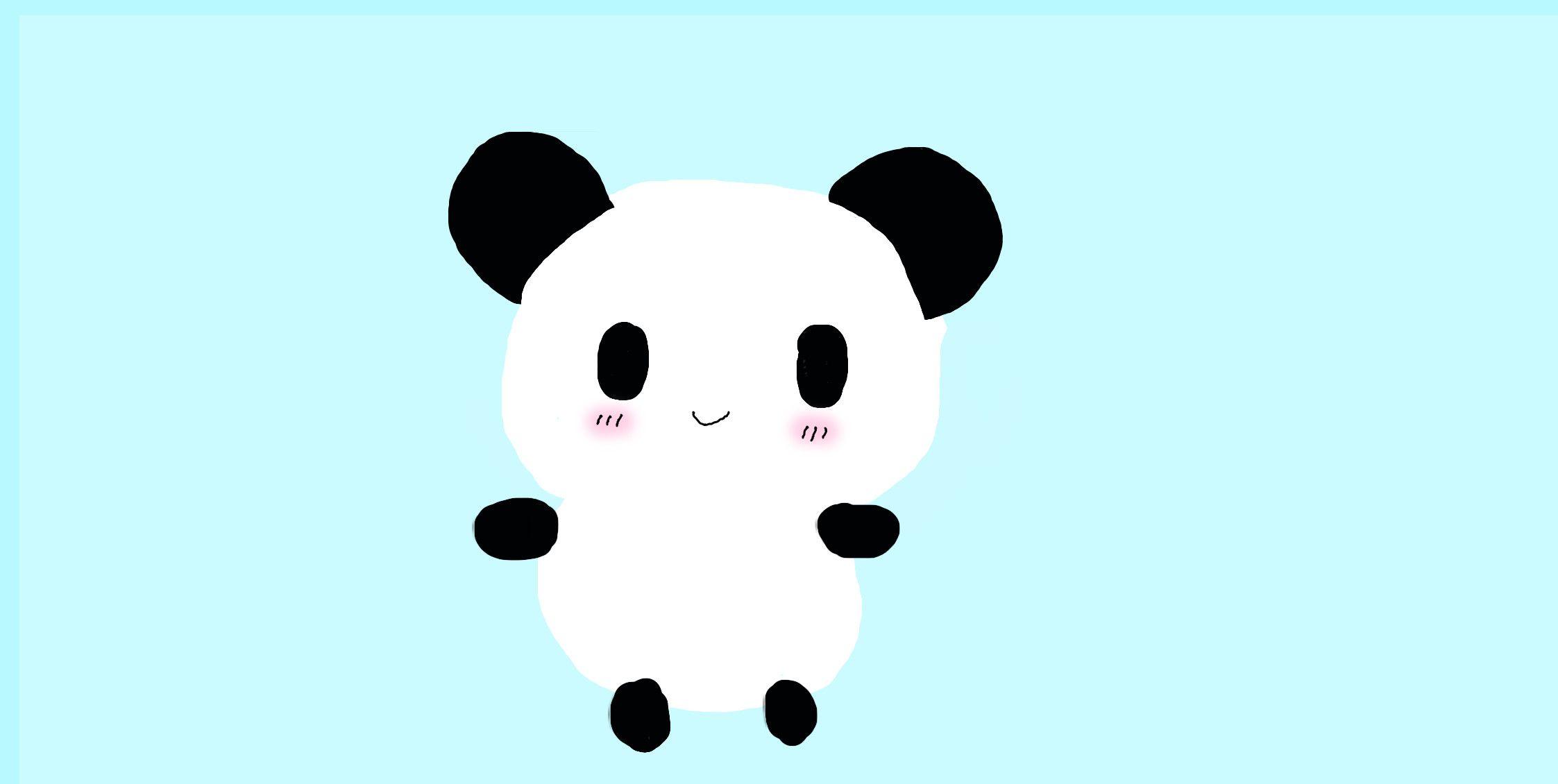 Kawaii Cute Panda Wallpapers - Top Free Kawaii Cute Panda Backgrounds ...