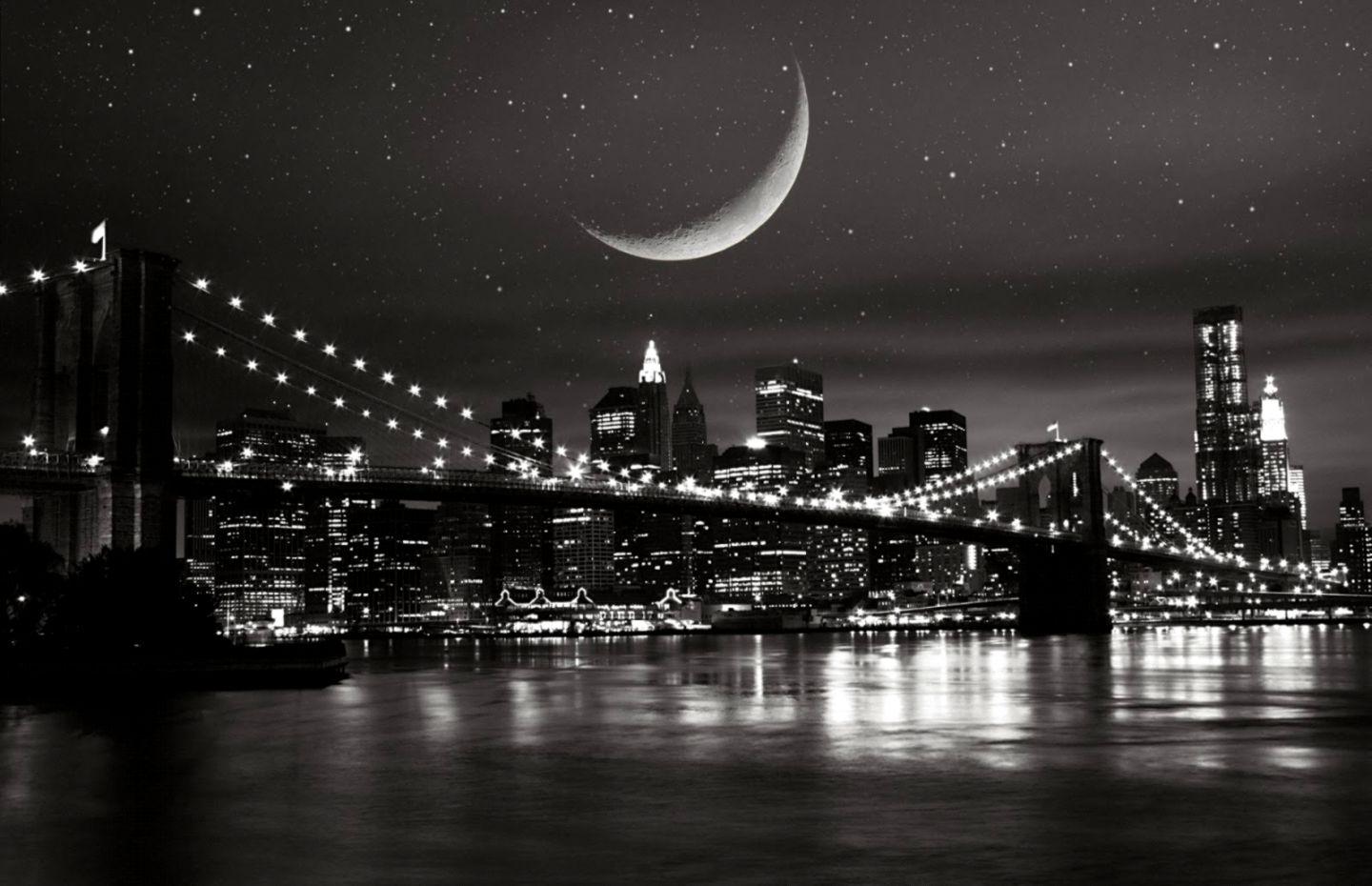1440x930 Nyc Black And White Wallpaper Black And White Wallpaper HD