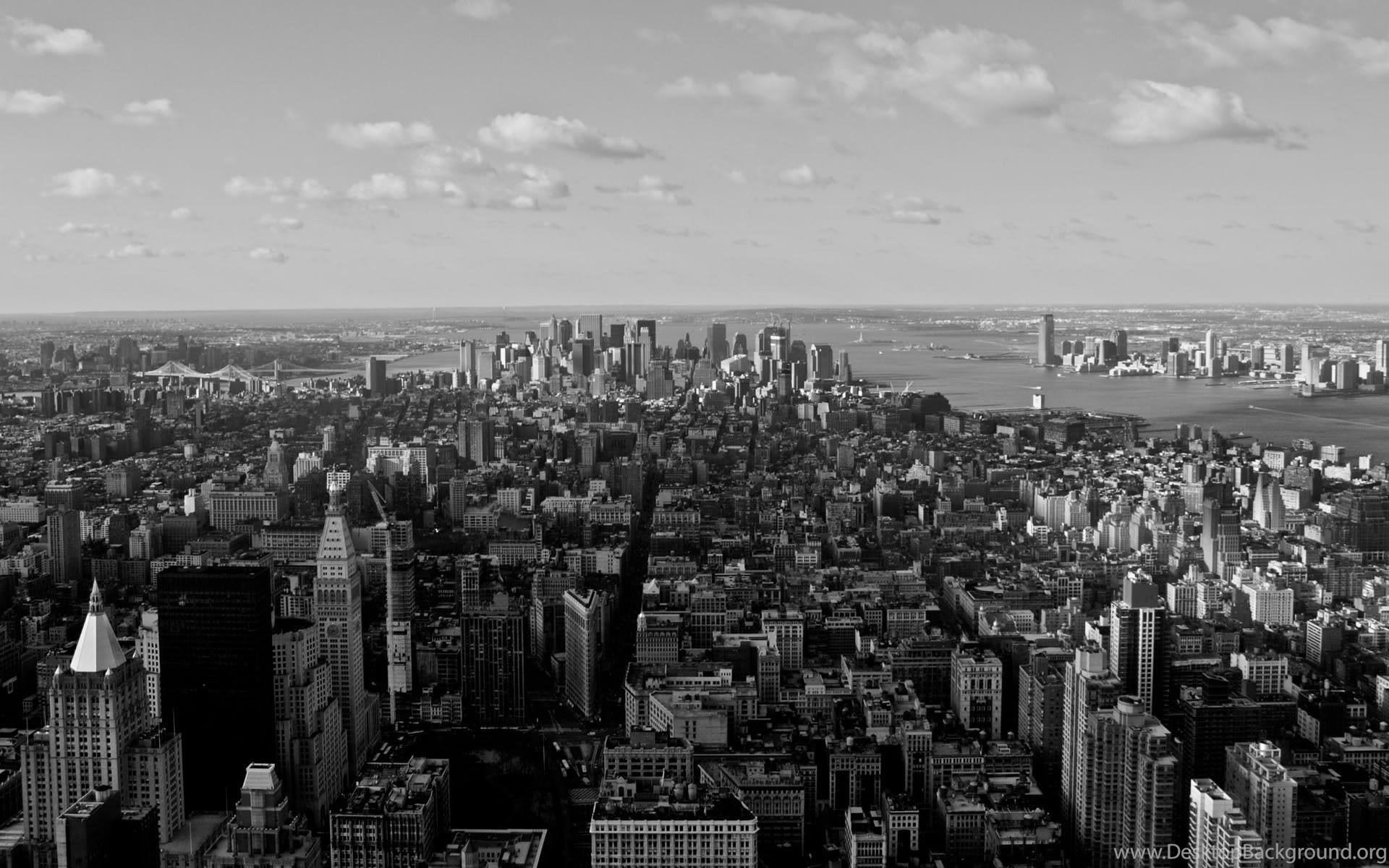 1920x1200 New York Wallpaper Black And White Wallpaper 776729 Desktop Background