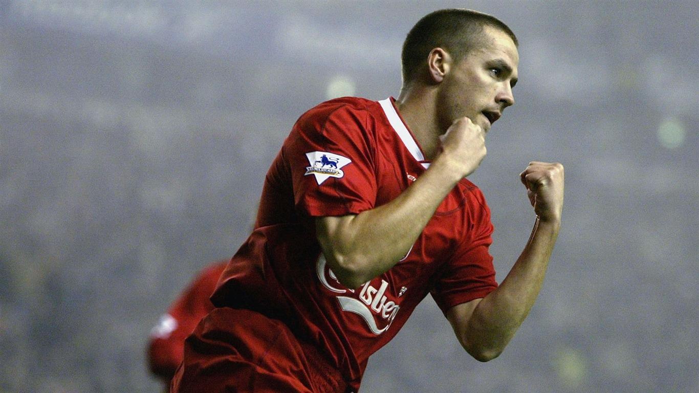 1366x768 Michael Owen Football Star Retired Commemorate Wallpaper 04