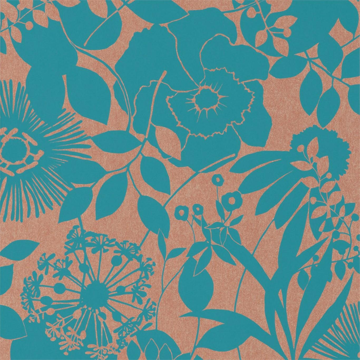1366x1366 Coquette Turquoise Wallpaper