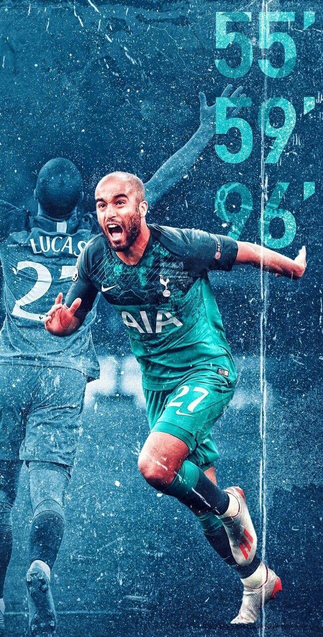 649x1280 Tottenham Wallpaper Lucas Moura. Imagens de futebol, Futebol fotos, Fotos de futebol