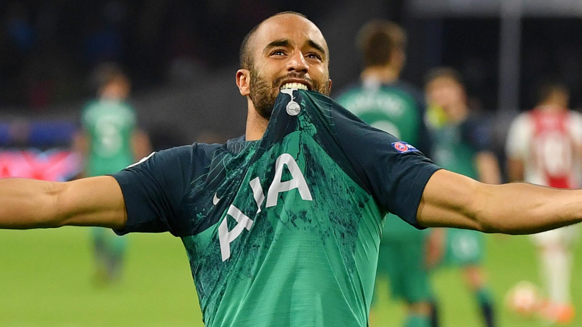 1920x1080 Lucas Moura Hat Trick: Watch Tottenham Star's Tearful Reaction As He's Shown His Ajax Winner For First Time