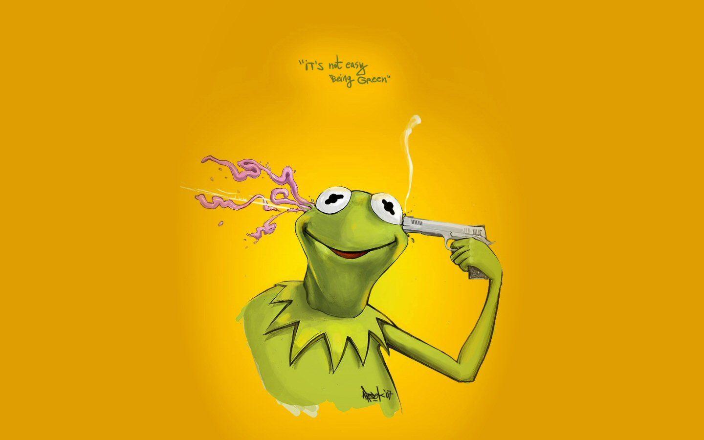 1440x900 Kermit the Frog Computer Wallpaper