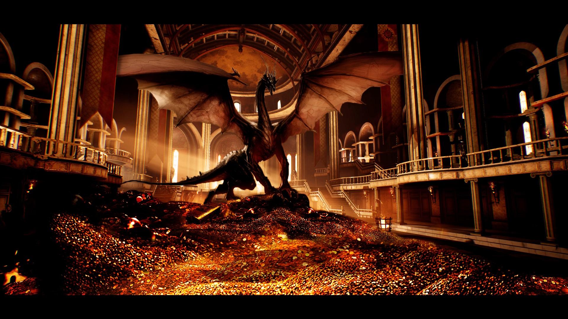 1920x1080 HD Wallpaper for theme: Smaug HD wallpaper, background