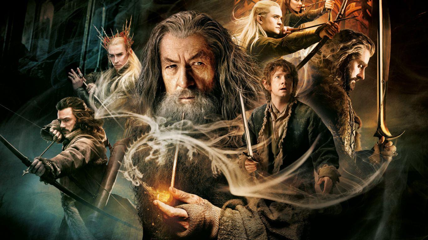 1366x768 The Hobbit The Desolation of Smaug wallpaper in 1366x768 resolution