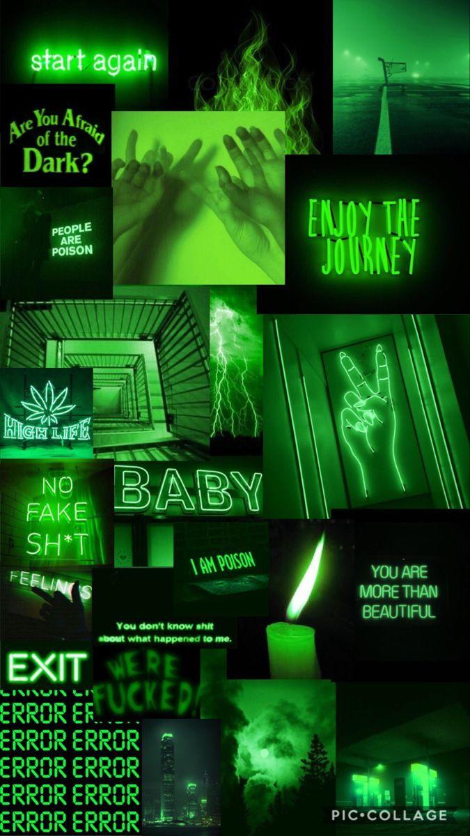 Black and Neon Green iPhone Wallpapers - Top Free Black and Neon Green