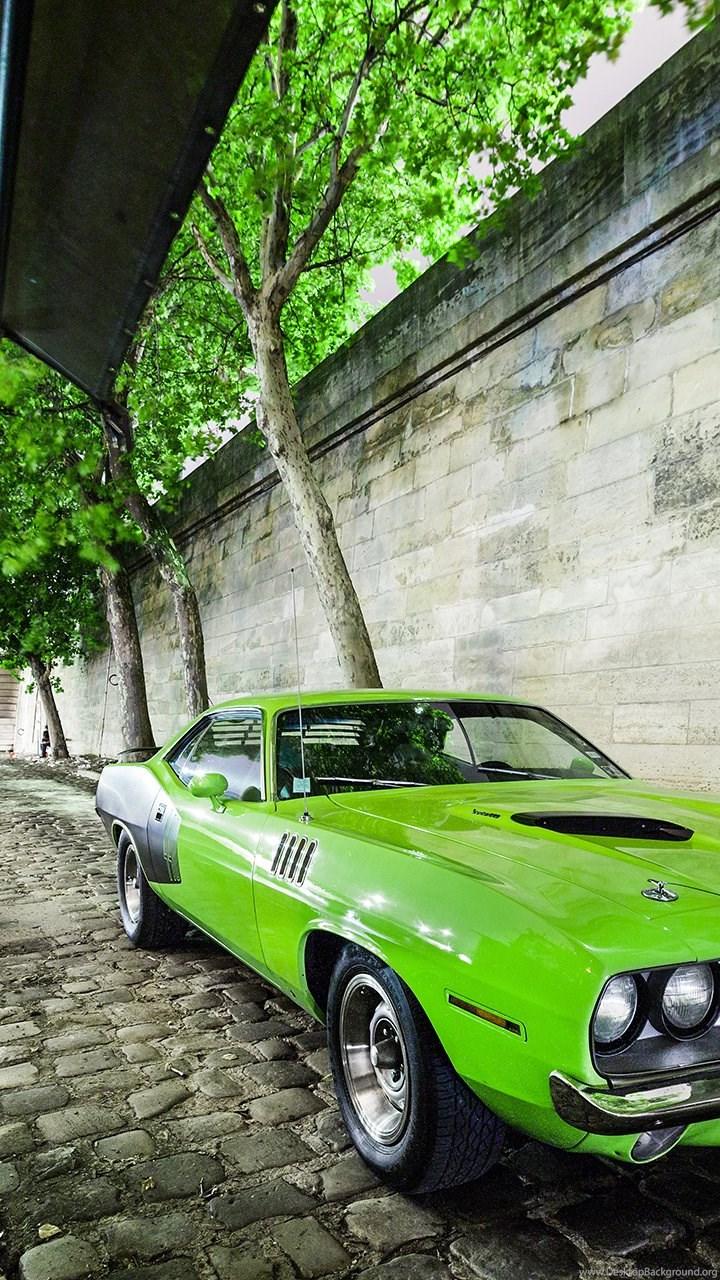 720x1280 Plymouth Barracuda HD Wallpaper Desktop Background