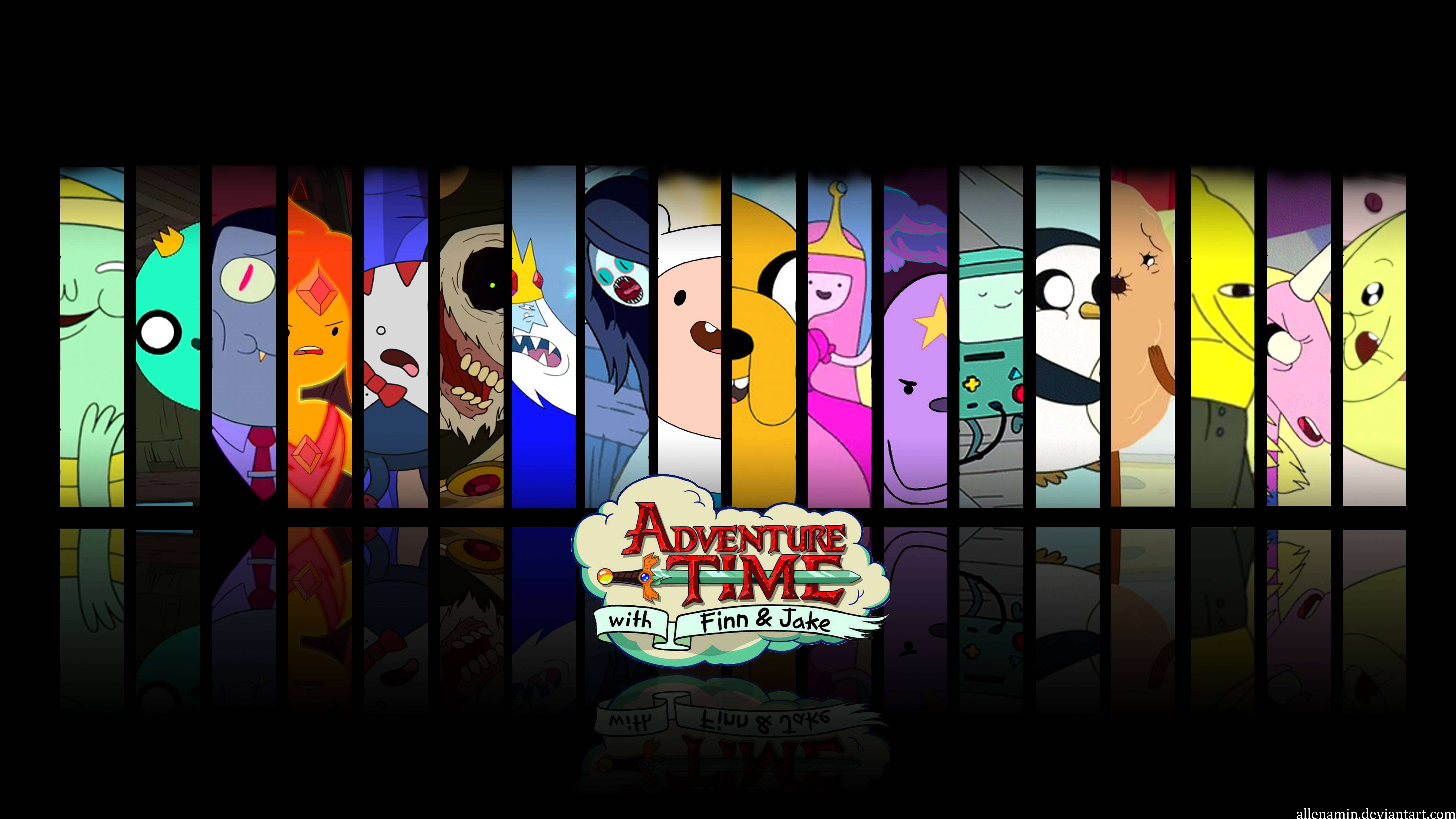 7680x4320 Adventure Time Background