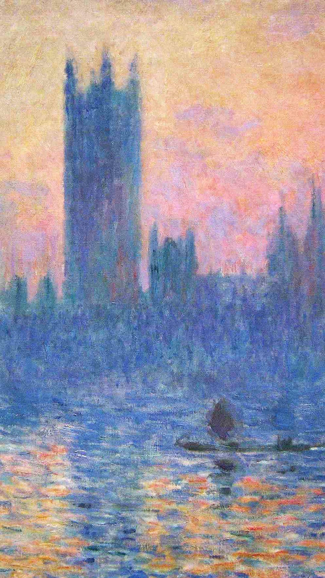 1080x1920 Monet Wallpaper