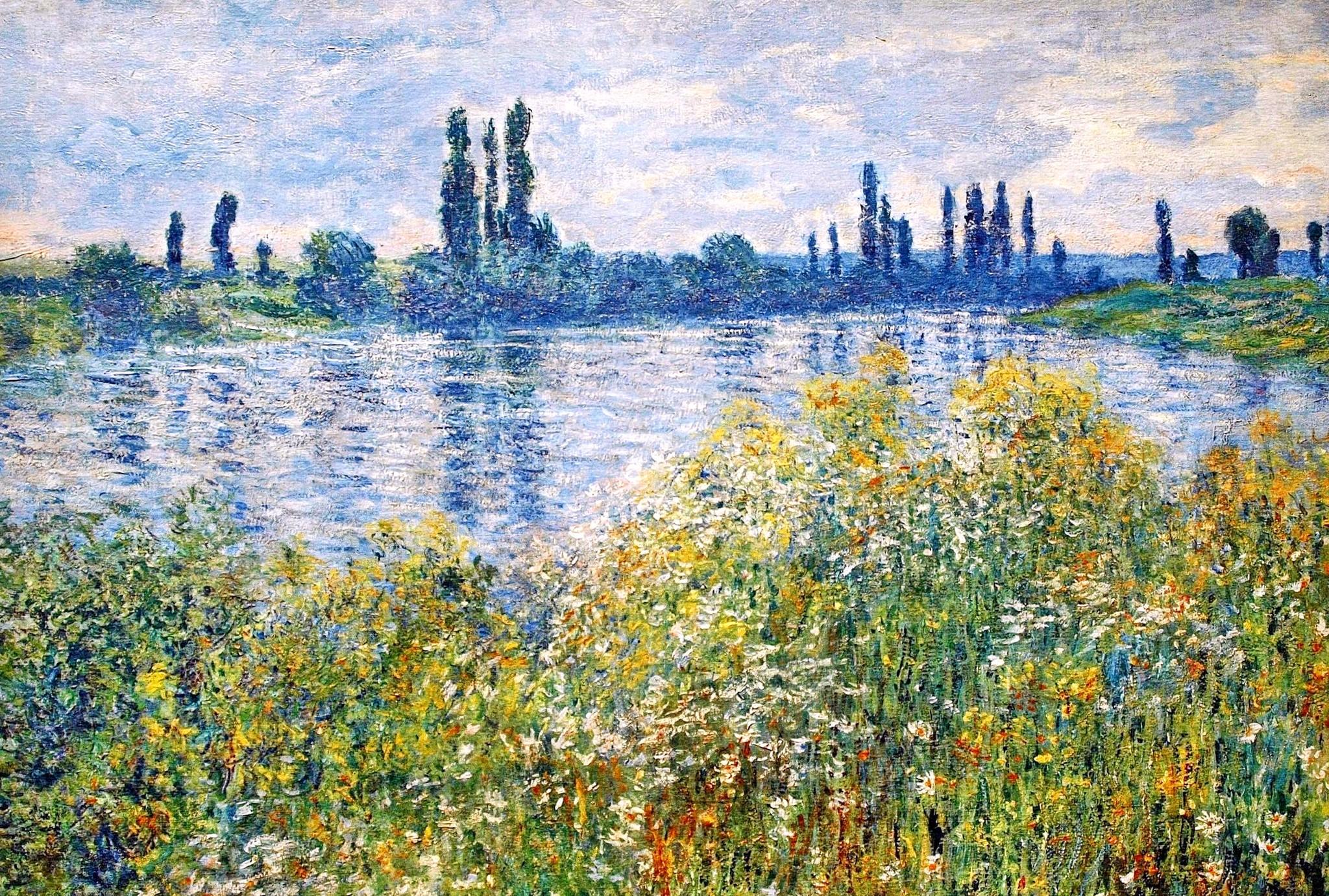 2048x1381 Claude Monet, Rivers, Pictorial art. Mocah HD Wallpaper