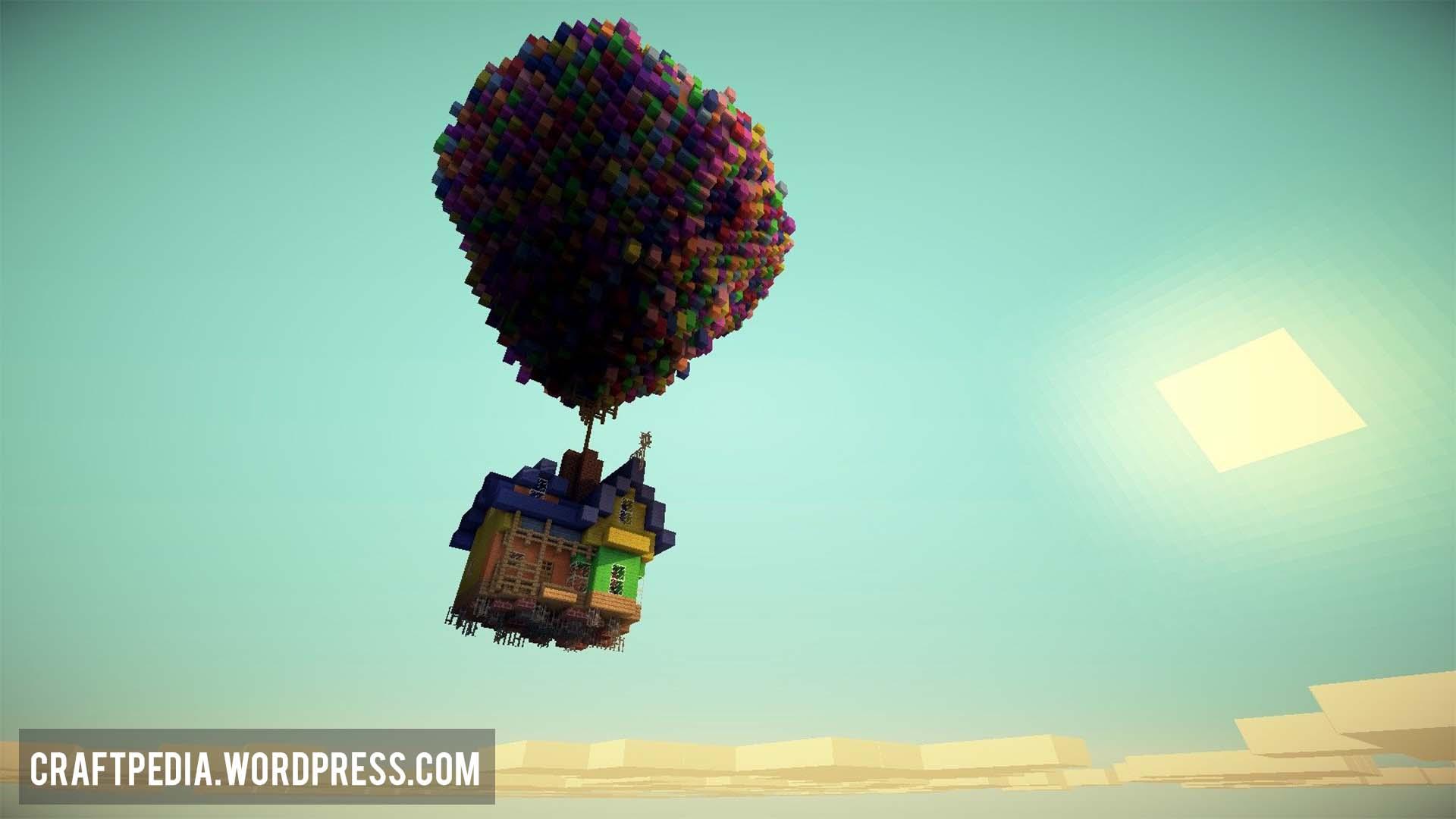 1920x1080 Free download Minecraft Up Animated Pixar Movie Adventure Map Desktop Wallpaper [1920x1080] for your Desktop, Mobile & Tablet. Explore Moving Minecraft Wallpaper. Minecraft Live Wallpaper Download, Live Minecraft Wallpaper