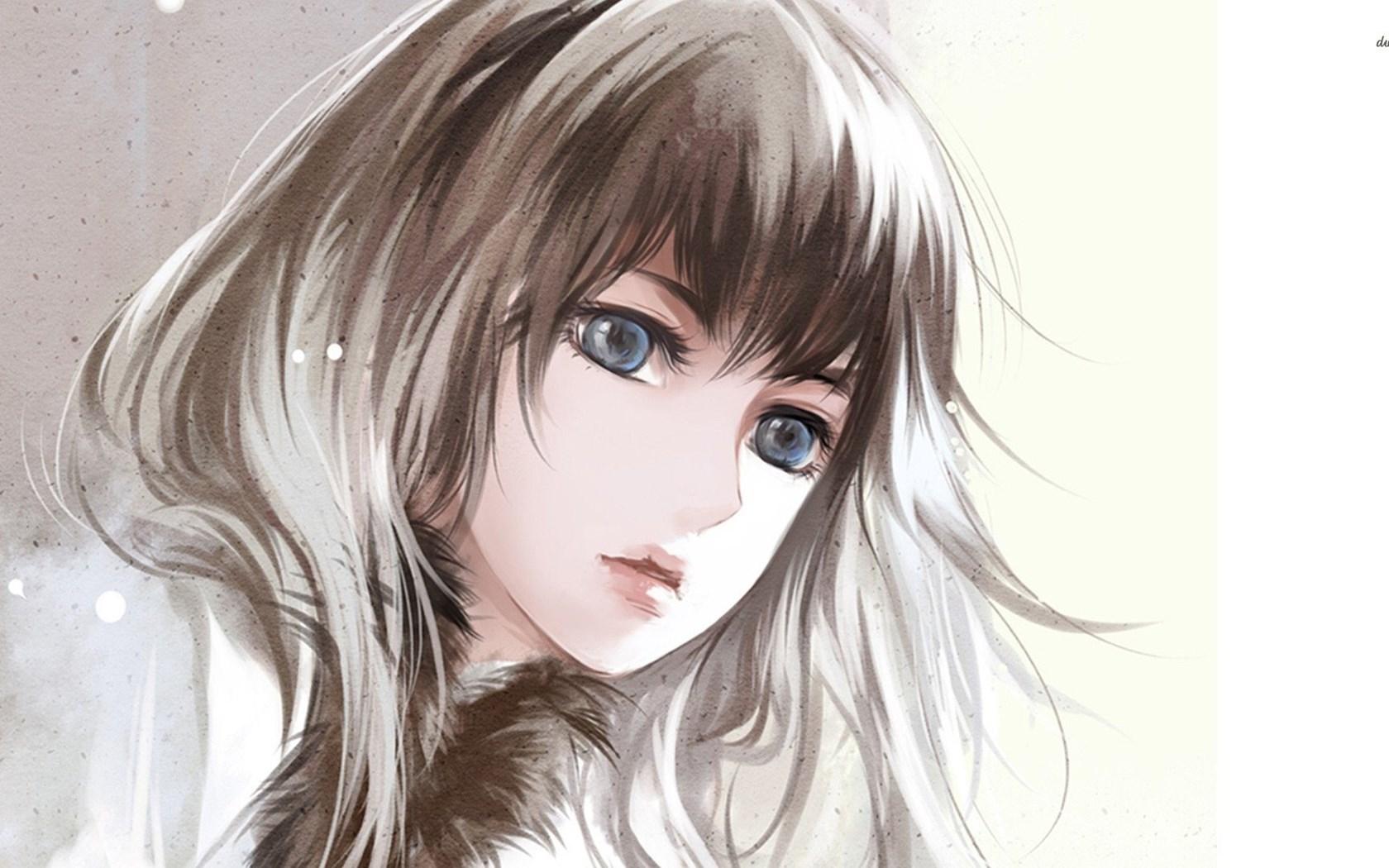 1680x1050 Best Anime Beautiful Girls Wallpaper Desktop Background