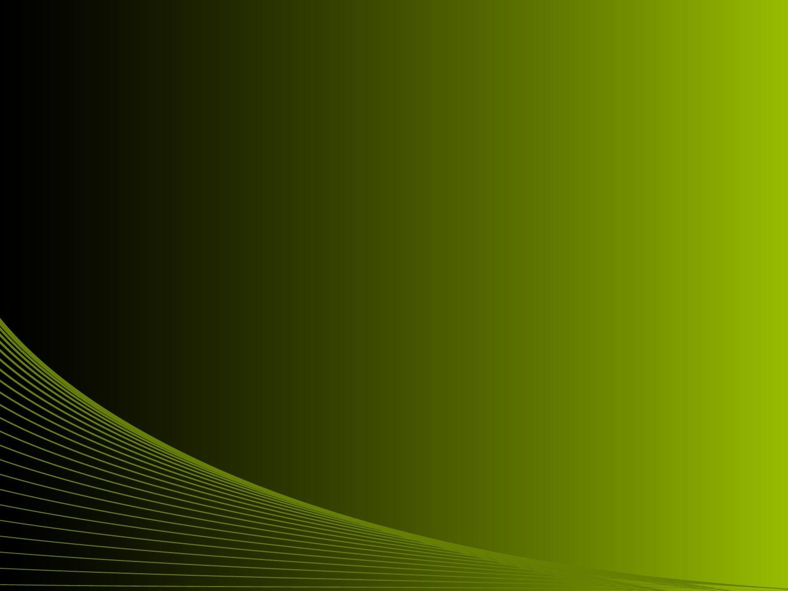 1600x1200 Formal Black Green Lines Background For PowerPoint PPT Templates