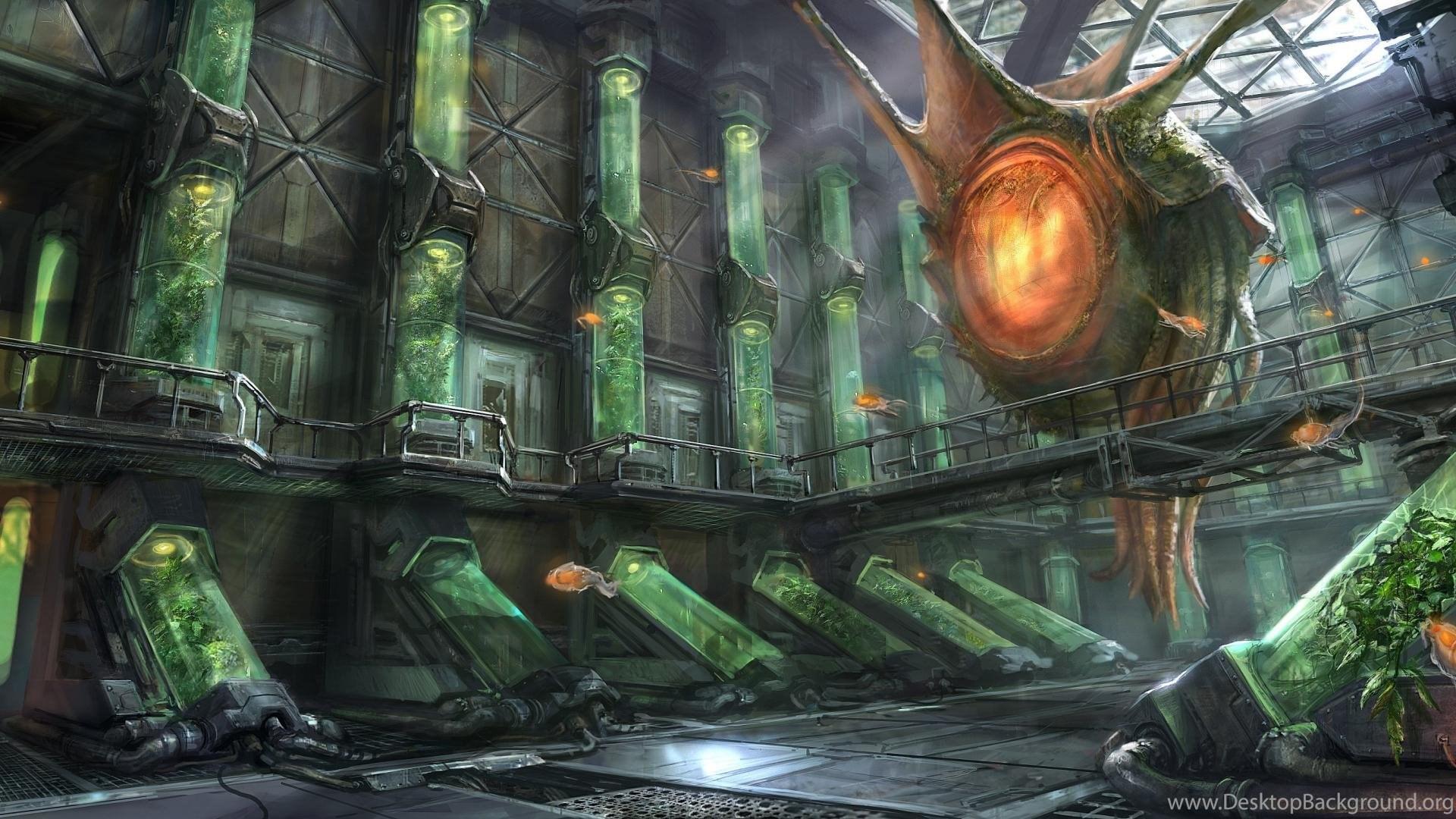 1920x1080 Bio Aliens Creatures Artwork Fantasy HD Wallpaper Desktop Background