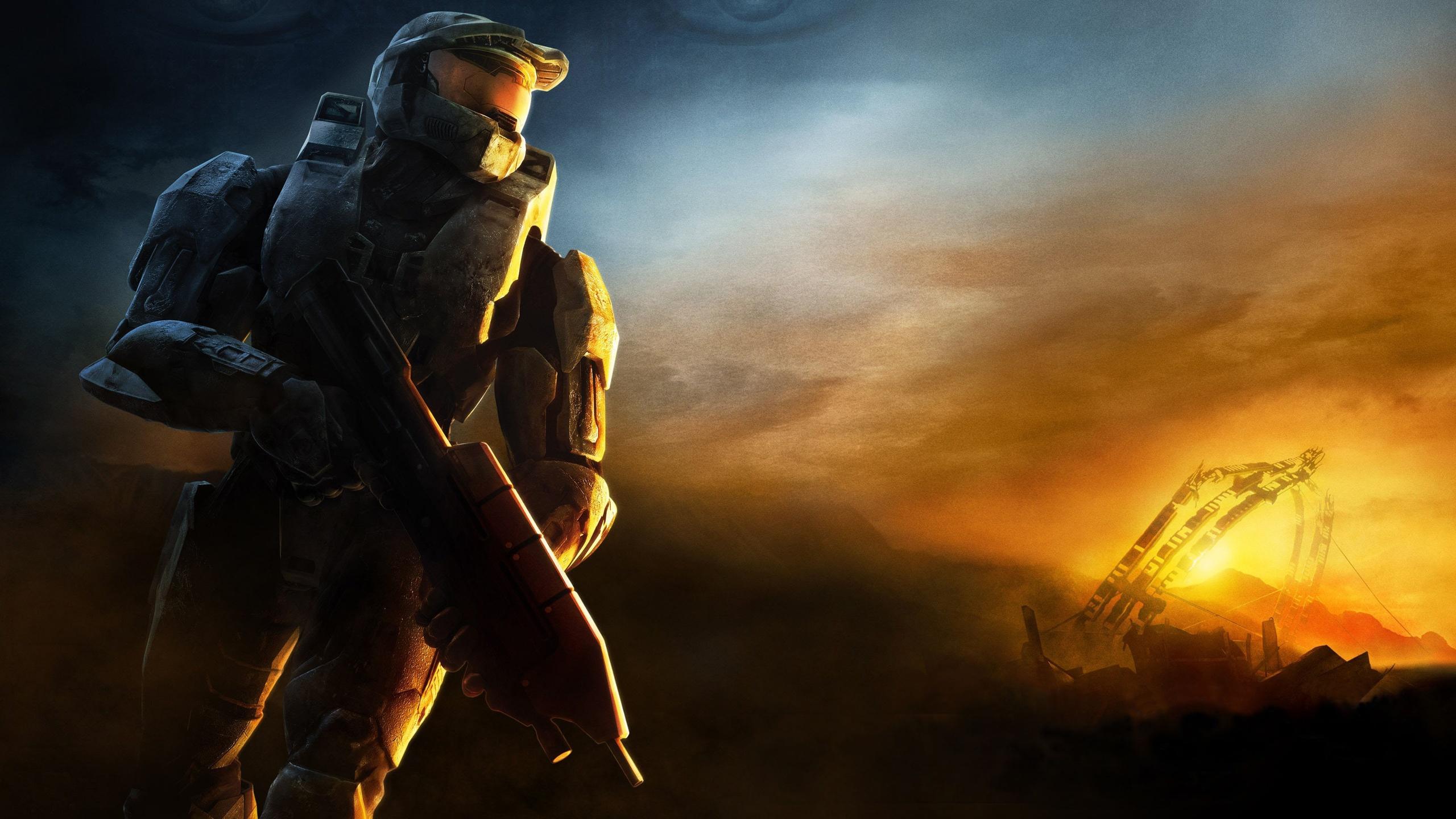 2560x1440 Free download HALO 3 Game Wallpaper HD Wallpaper [2560x1440] for your Desktop, Mobile & Tablet. Explore Halo HD Wallpaper. Cool Halo Wallpaper, Halo Wallpaper, Halo 5 4K Wallpaper