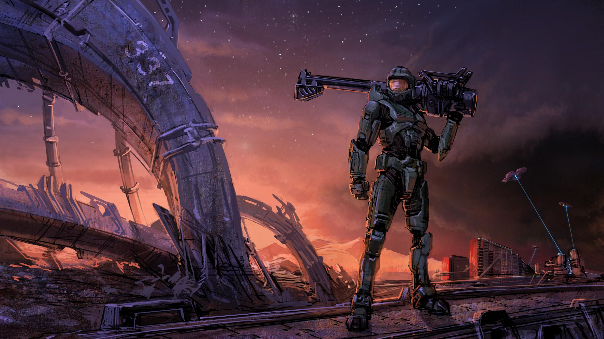 2400x1350 Free download Halo 3 desktop wallpaper [2400x1350] for your Desktop, Mobile & Tablet. Explore Halo Wallpaper Free. Halo 3 Wallpaper, Cool Halo Wallpaper, Halo 5 Wallpaper