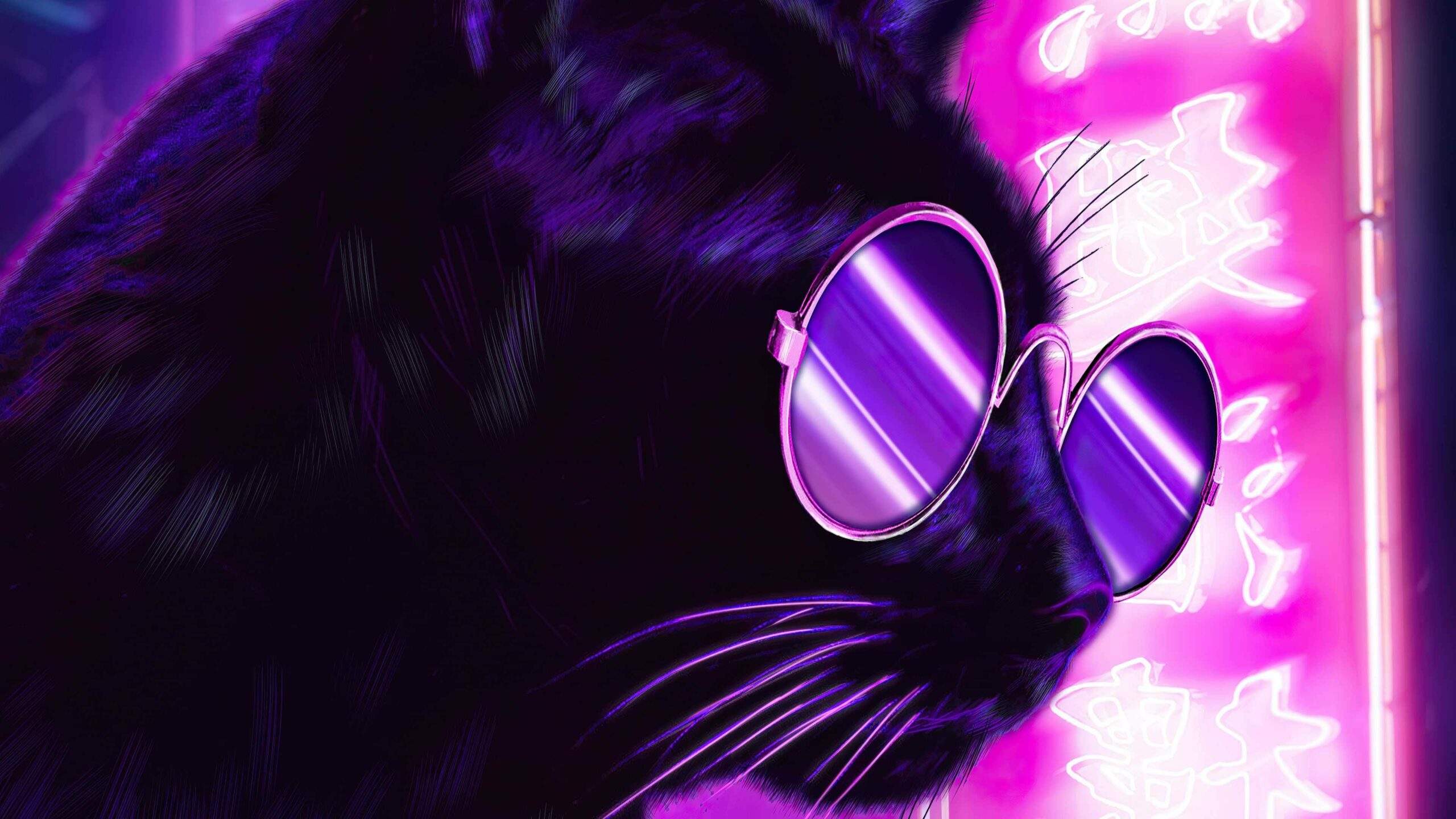 2560x1440 List of Aesthetic Purple Wallpaper And Dark