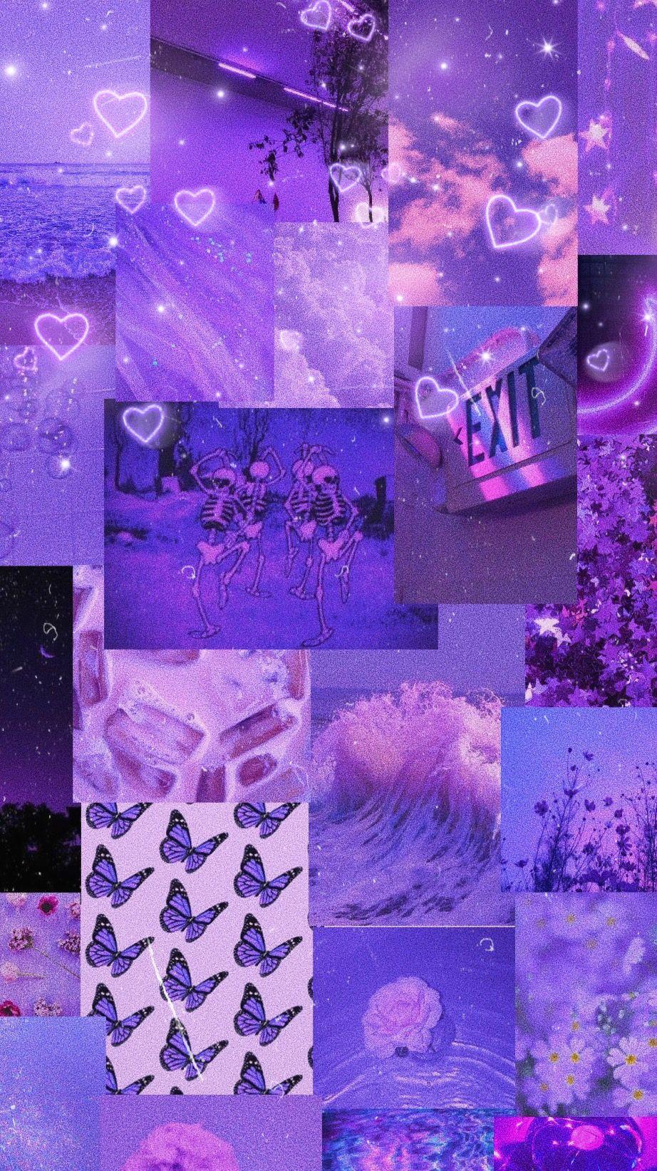 922x1644 Purple Aesthetic Wallpaper