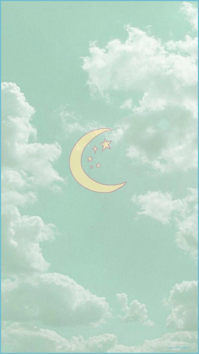 698x1241 Aesthetic Light Green Wallpaper