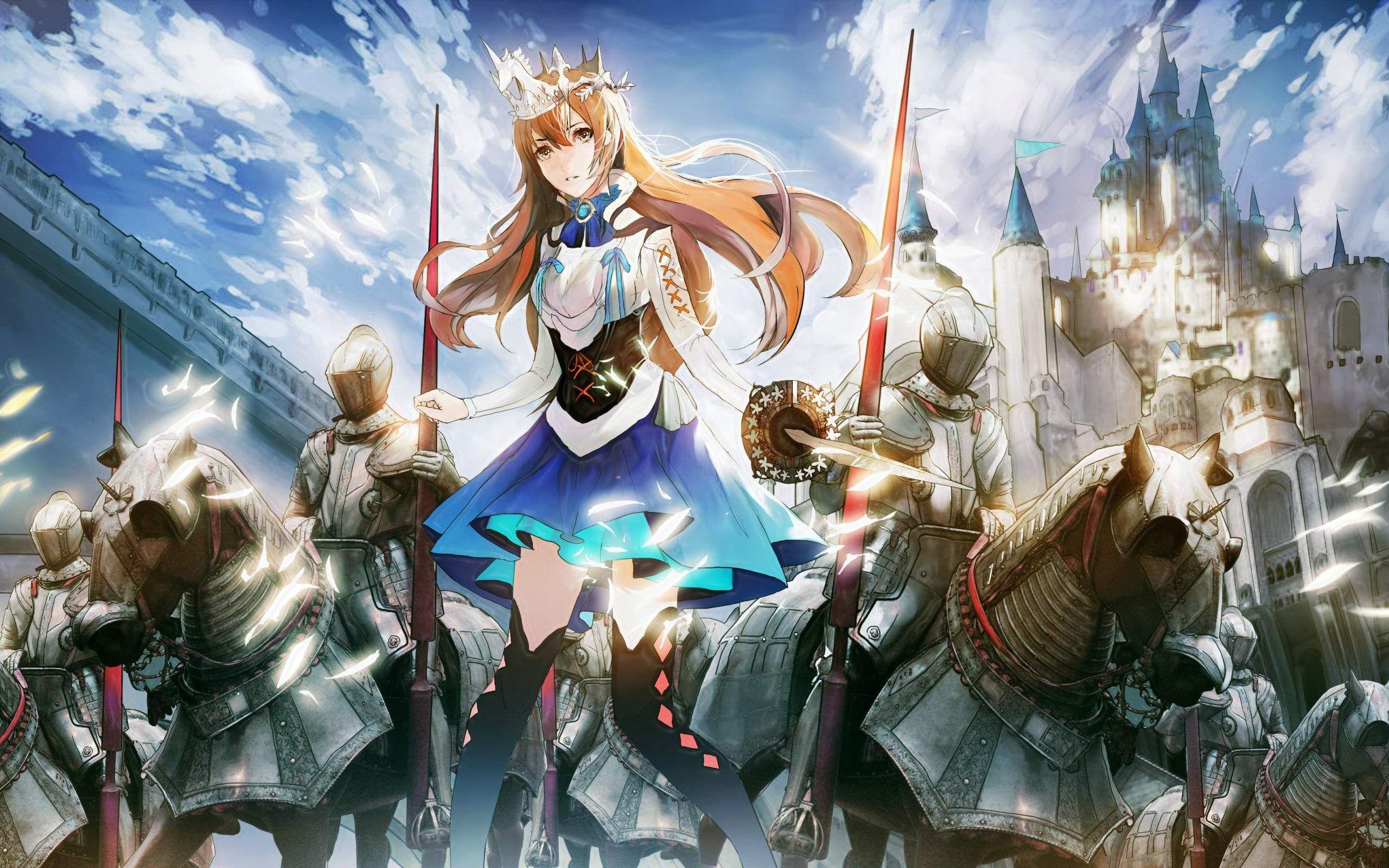 Anime Knight Wallpapers Top Free Anime Knight Backgrounds Wallpaperaccess