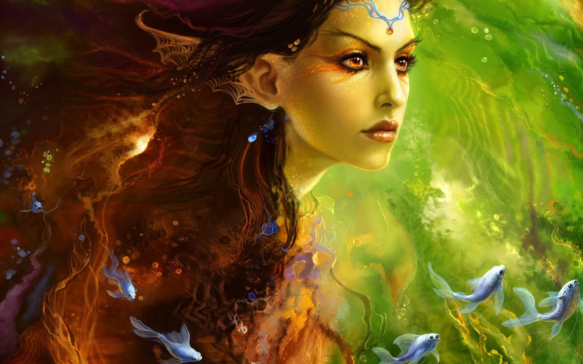 1920x1200 Fantasy girl princess wallpaper. Fantasy girl princess