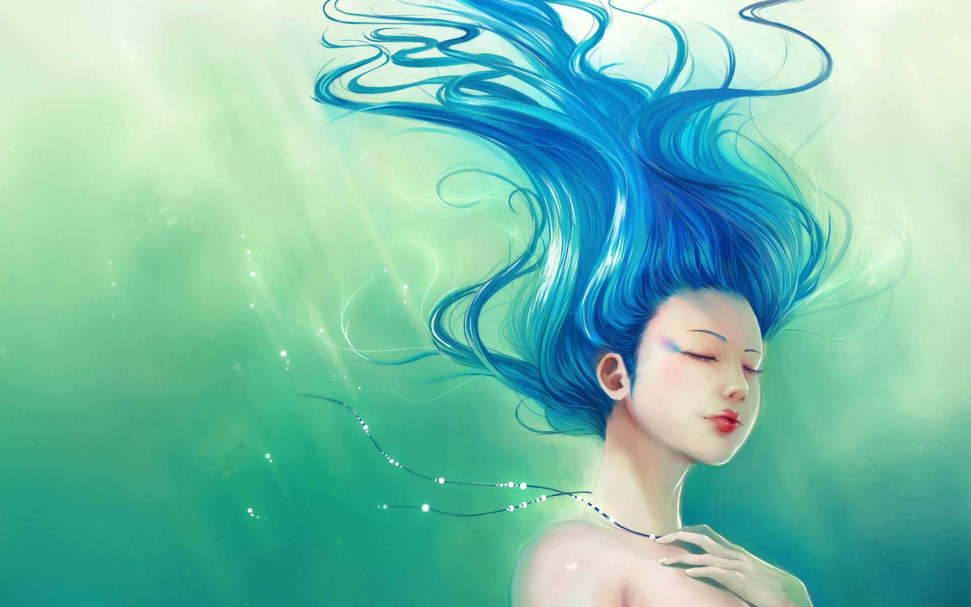 1920x1200 Fantasy girl wallpaper. Fantasy girl